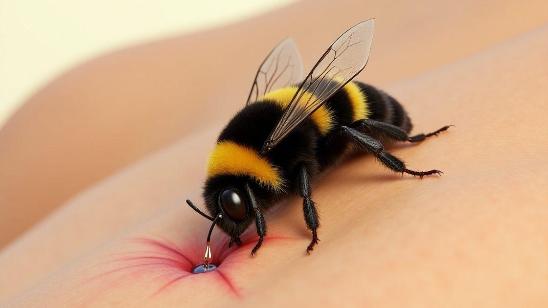 bumble bee sting