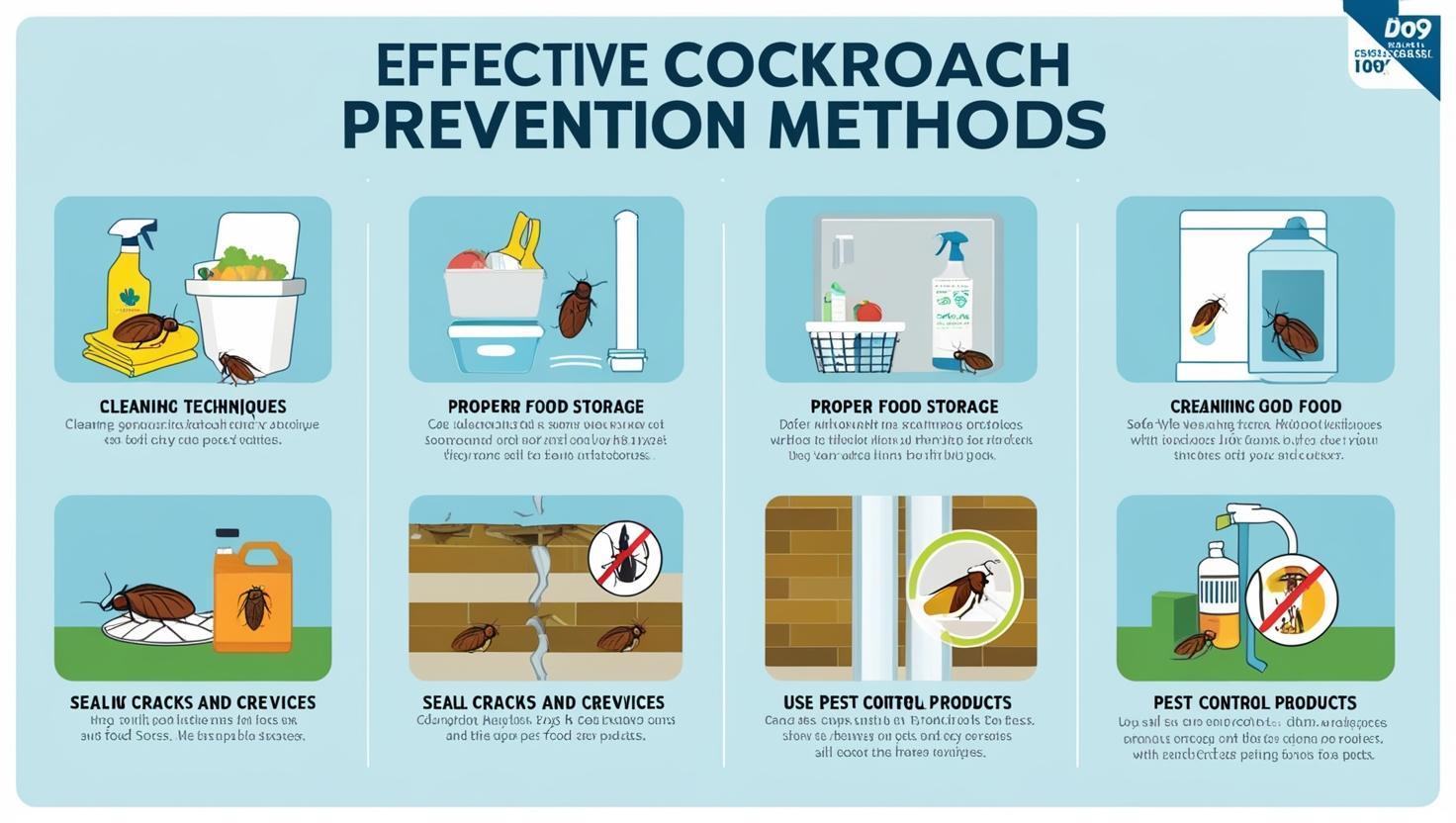 how to prevent cockroaches