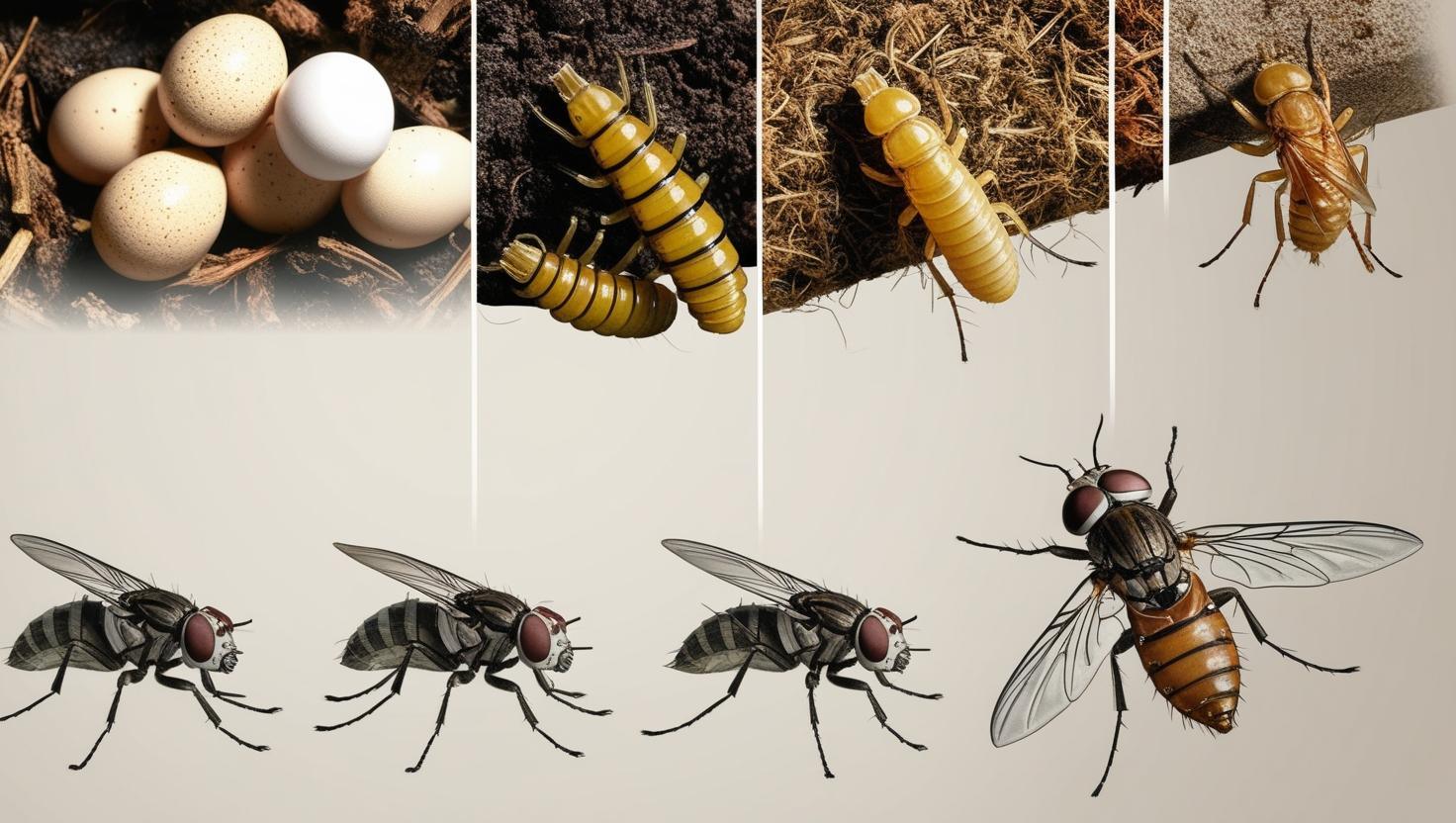 lifecycle of flies