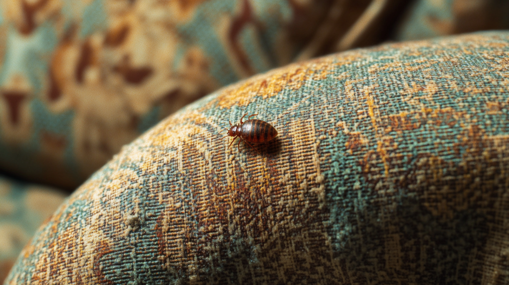 bedbugs on couch