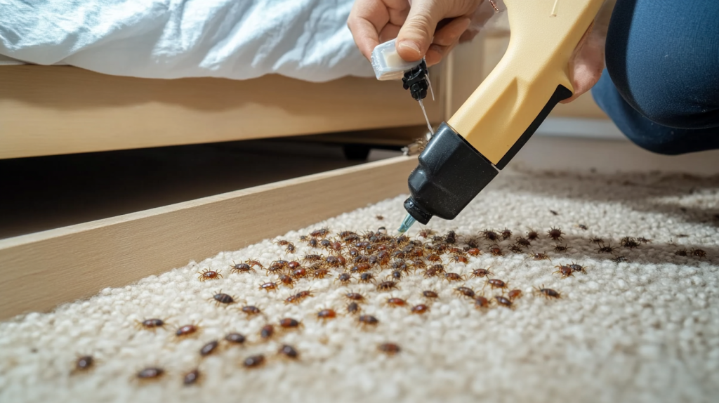 bedbugs in carpet