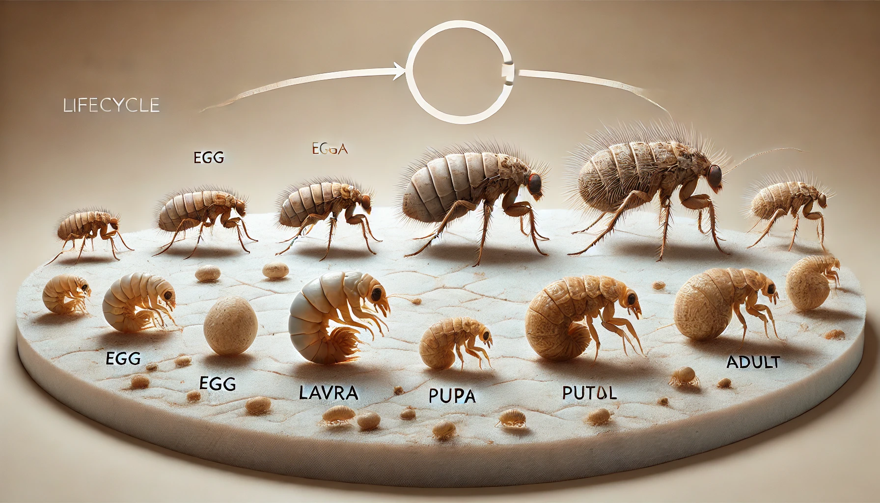 flea lifecycle
