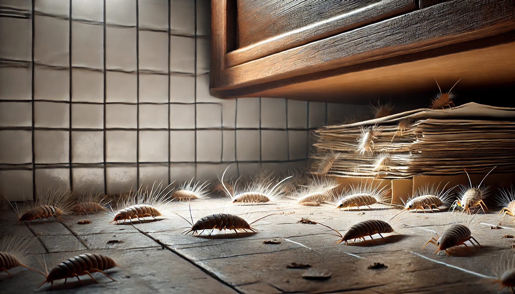 habitat of silverfish
