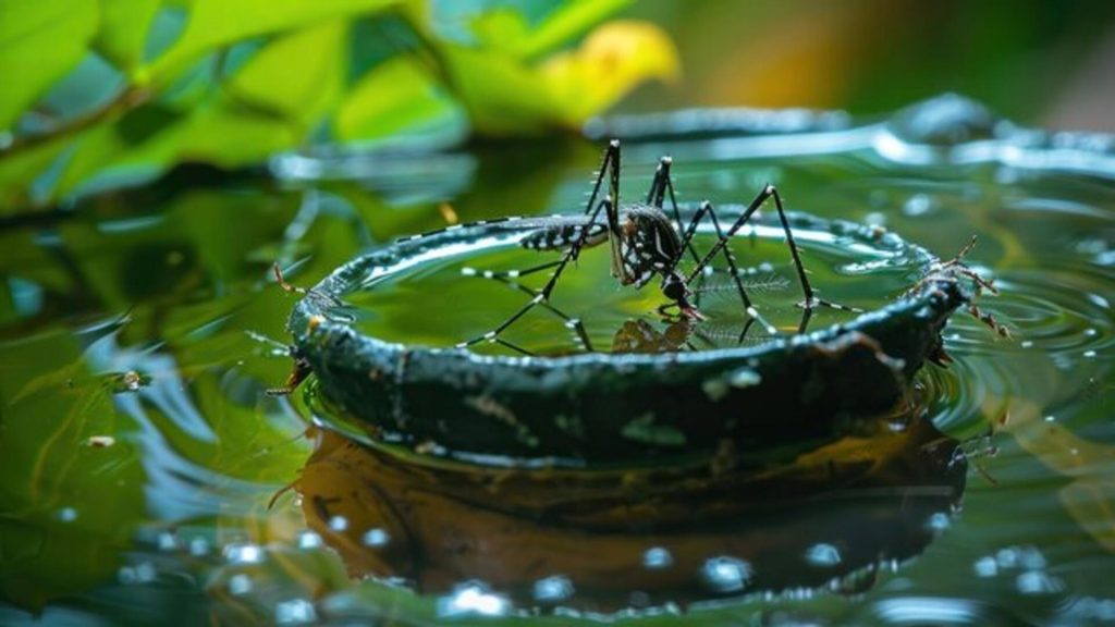 Stagnant Water in Yard