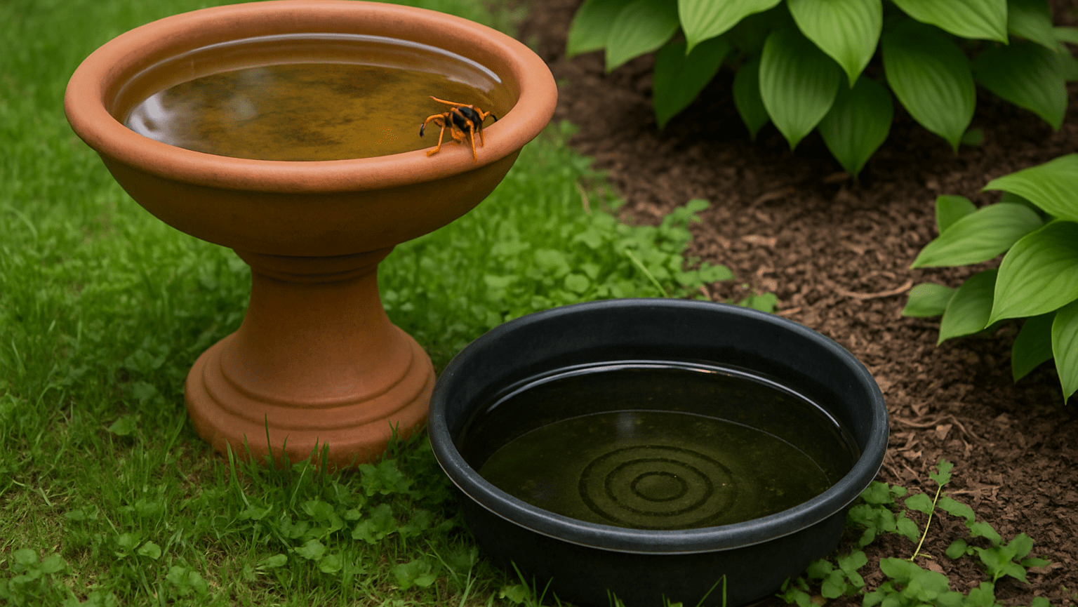 hornets standing water