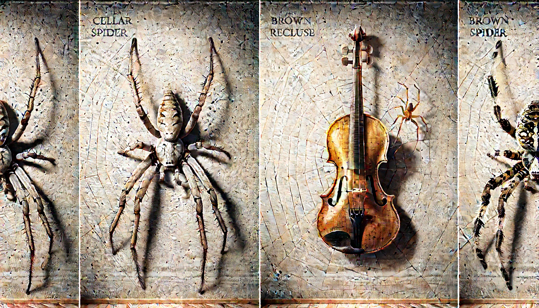 identification of cellar and brown recluse spider