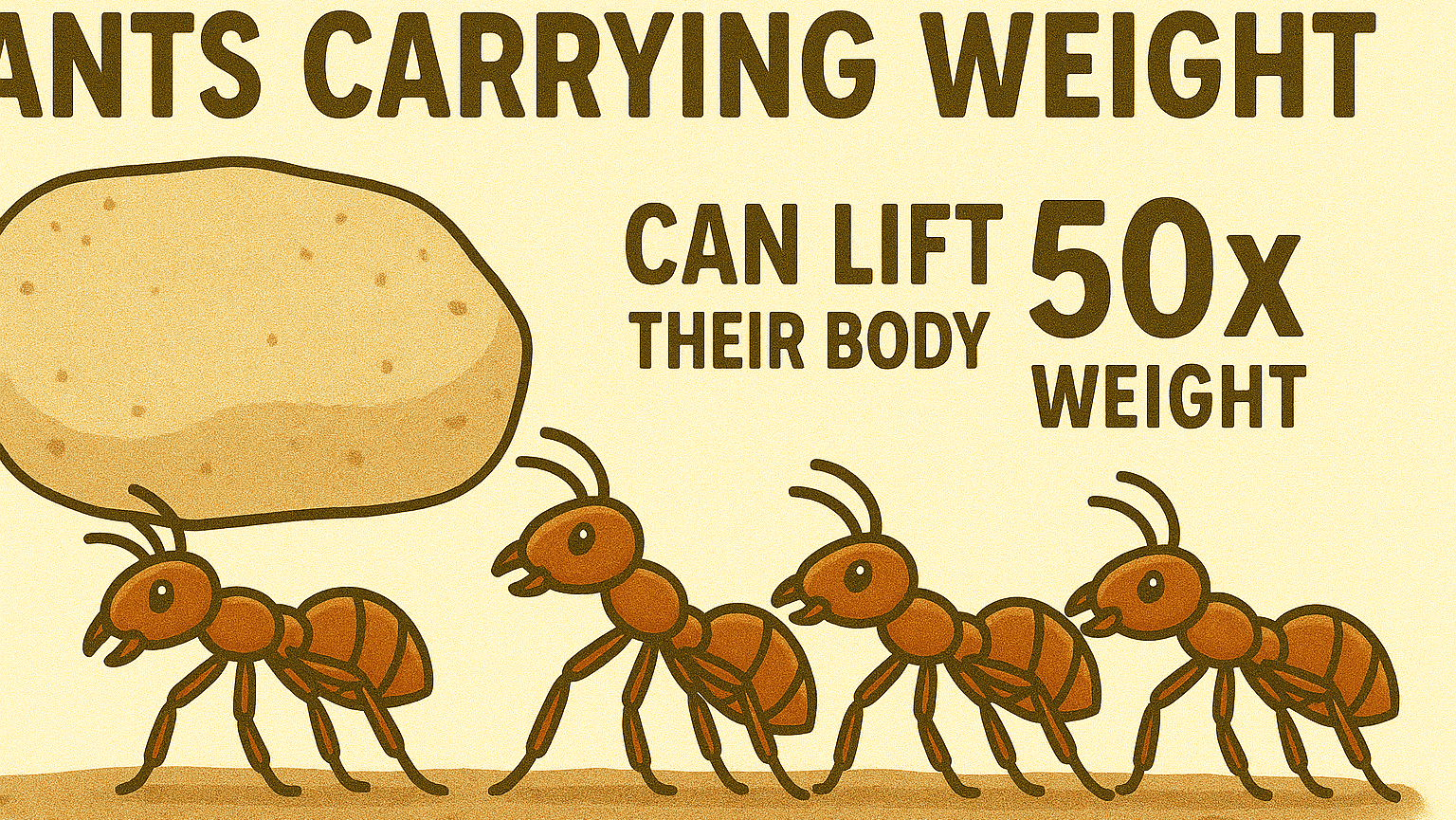 ants carrying weight