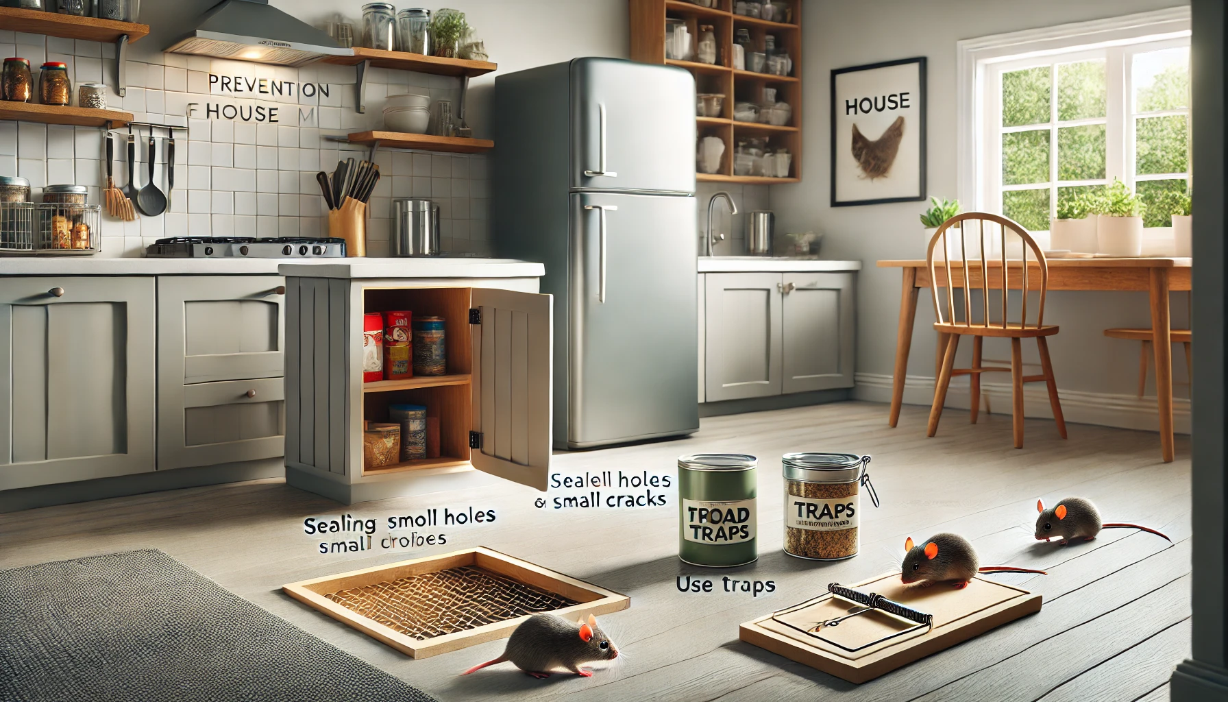 prevention of house mouse