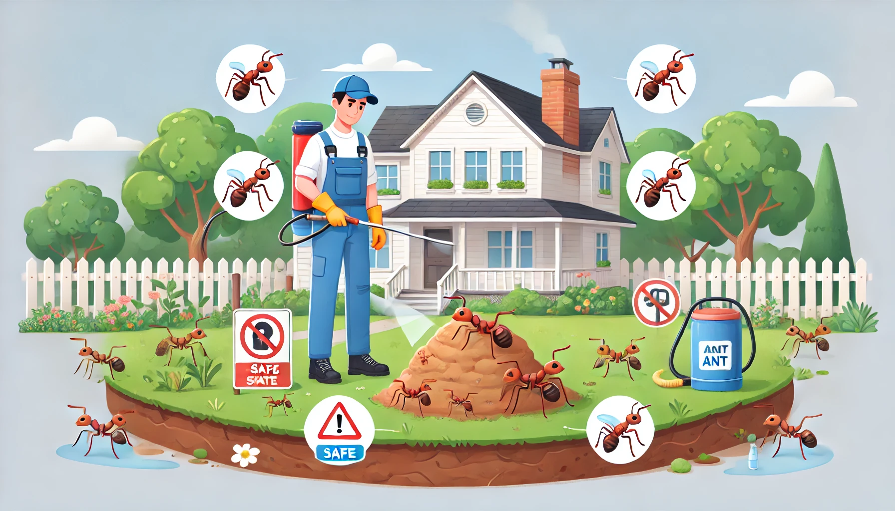 fire ant infestation professional removal