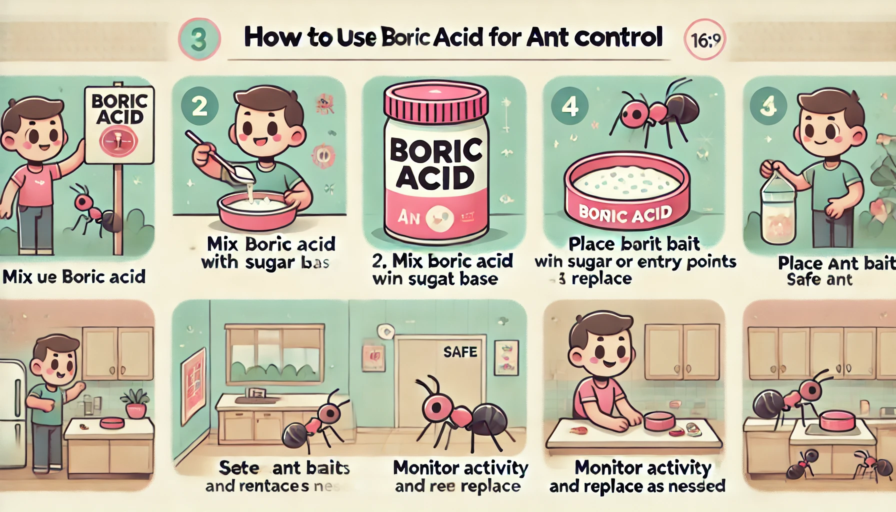 Using Boric Acid For Ants Easy DIY Ant Control At Home