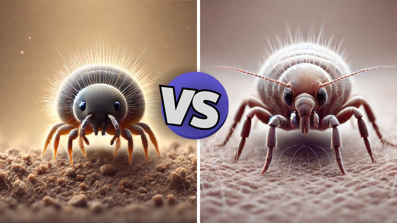 springtail vs fleas