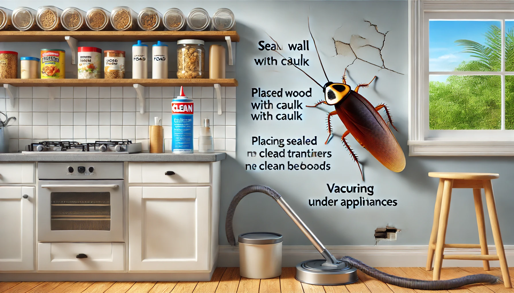 prevention of cockroaches infestation