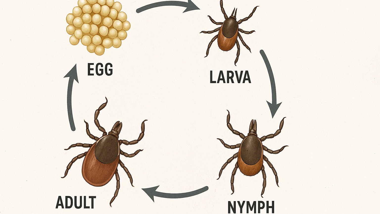 Ticks Lifecycle