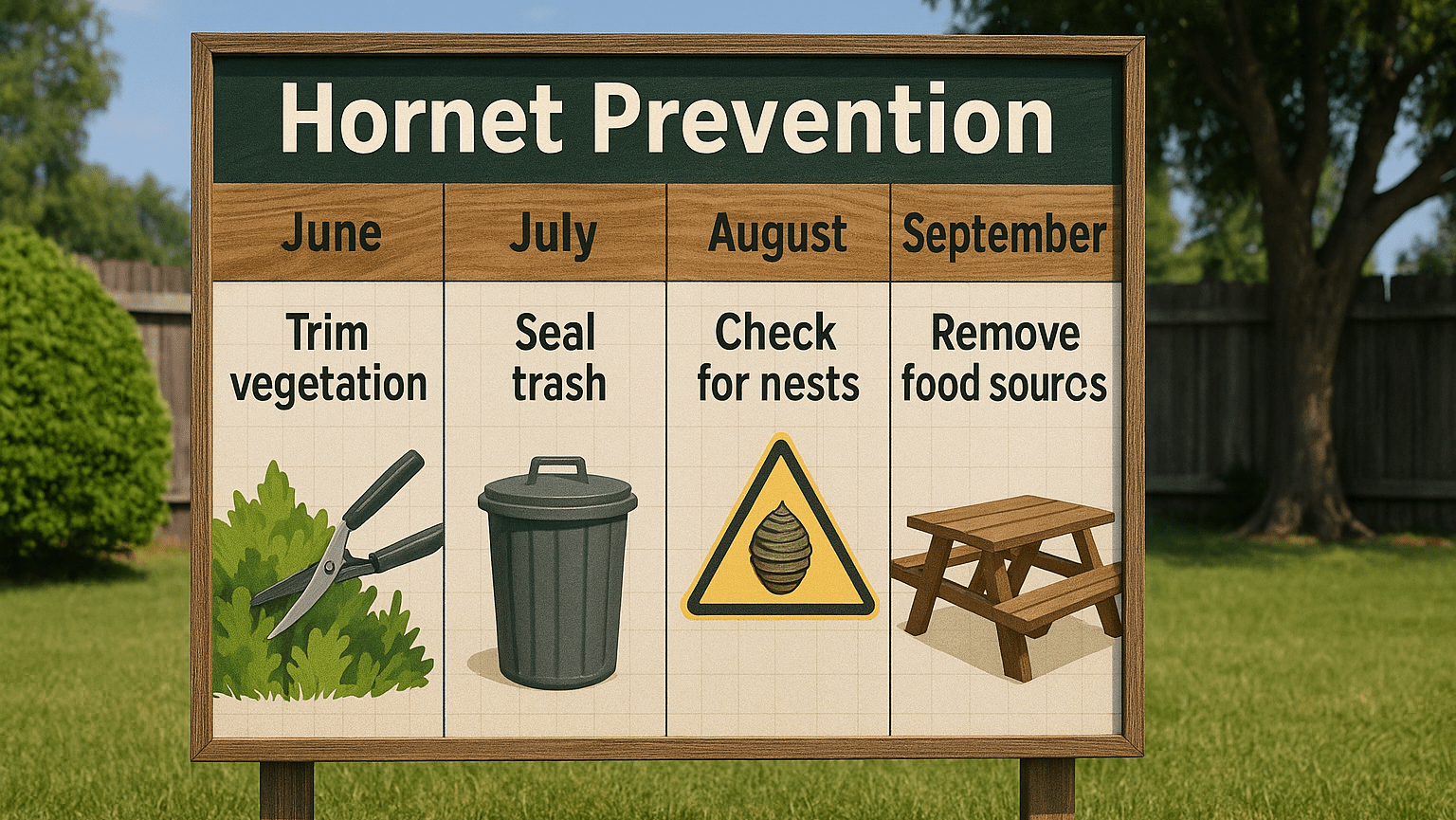 hornet prevention