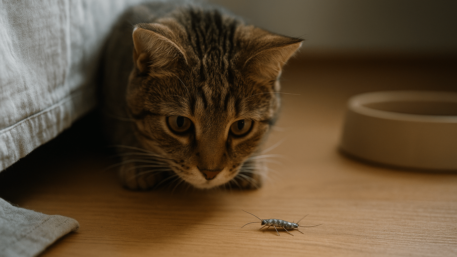 pets and silverfish