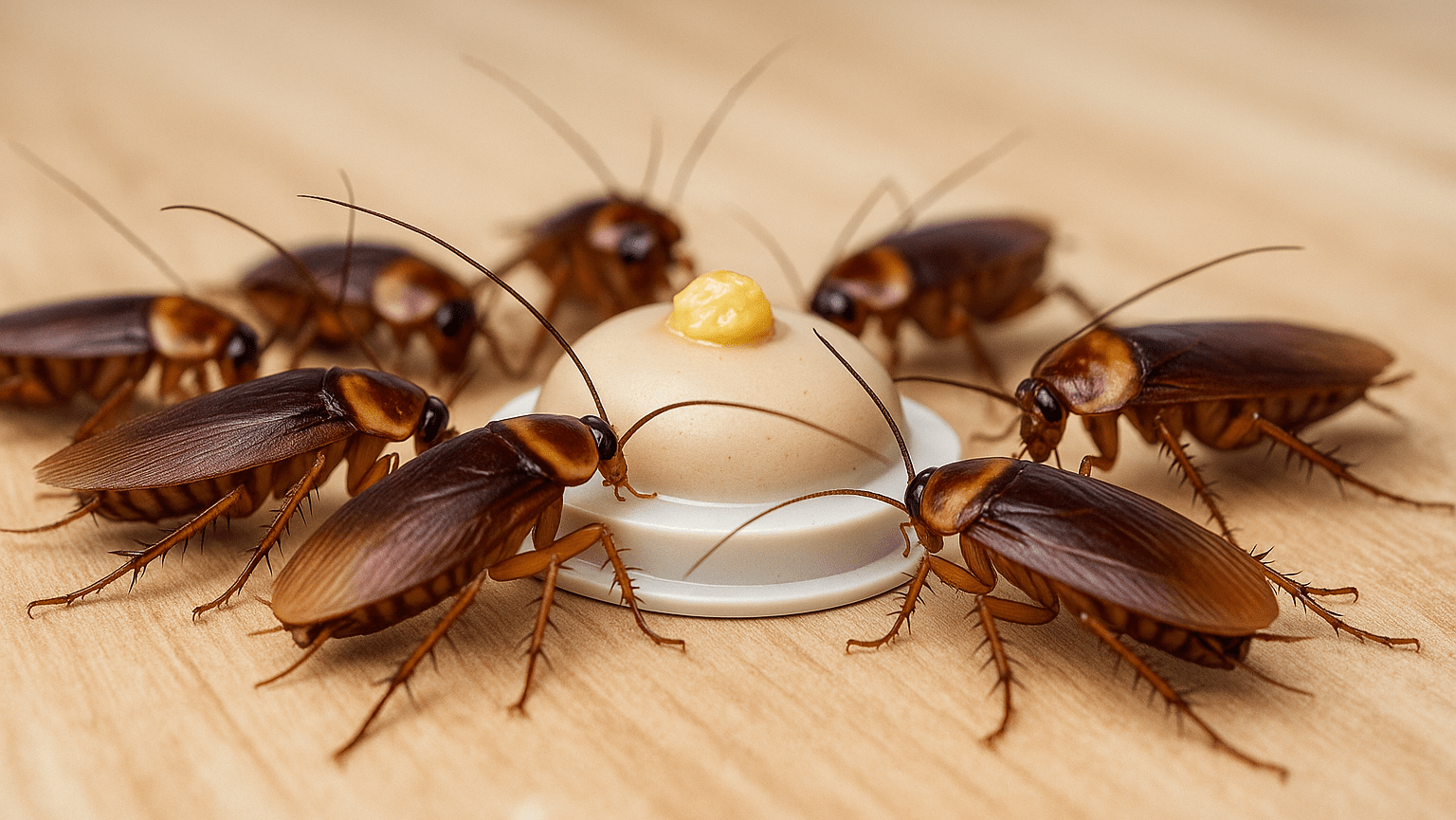 bait and cockroaches
